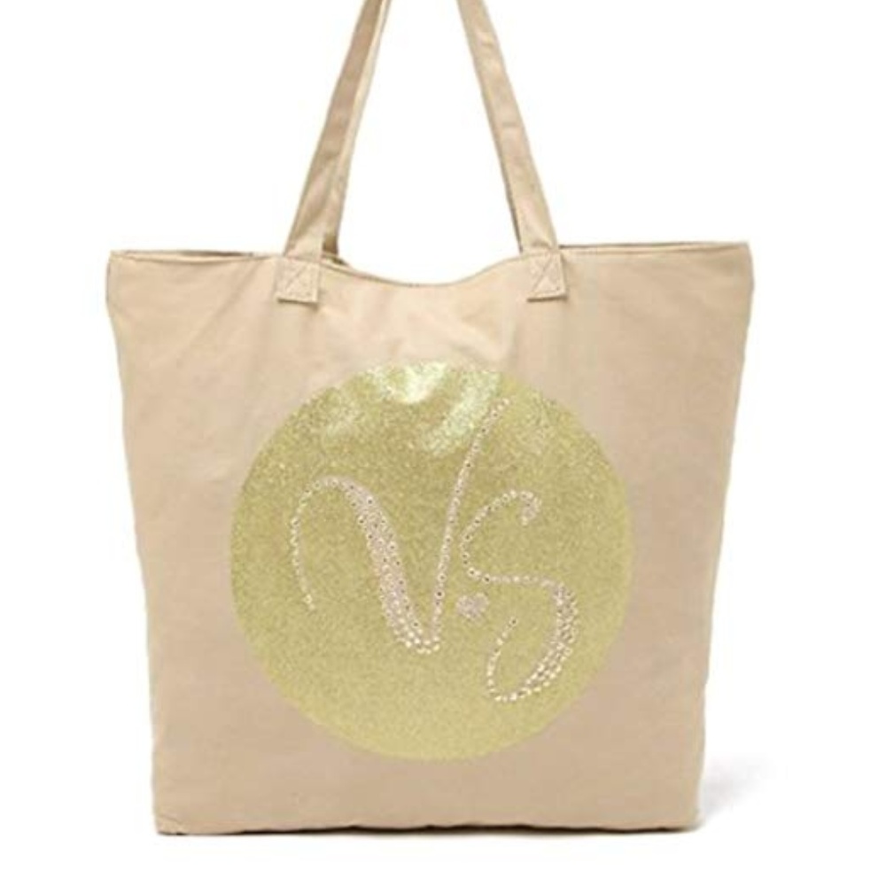 Victoria’s Secret Gold Tote Bag